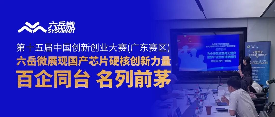 百企同台，名列前茅！六岳微展现国产芯片硬核创新力量！